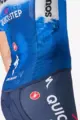 CASTELLI Cycling gilet - SOUDAL QUICK-STEP 2024 PRO LIGHT WIND - blue/white/red