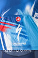CASTELLI Cycling short sleeve jersey - COMPETIZIONE 3 QUICK STEP 2025 - blue/red