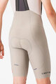 CASTELLI Cycling bib shorts - ESPRESSO - pink