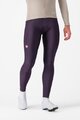CASTELLI Cycling long bib trousers - ESPRESSO BIBTIGHT - purple