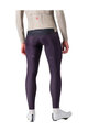 CASTELLI Cycling long bib trousers - ESPRESSO BIBTIGHT - purple