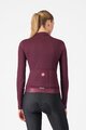 CASTELLI Cycling winter long sleeve jersey - ESPRESSO THERMAL W LS - red