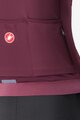 CASTELLI Cycling winter long sleeve jersey - ESPRESSO THERMAL W LS - red