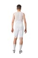 CASTELLI Cycling bib shorts - FREE AERO RACE - white
