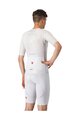 CASTELLI Cycling bib shorts - FREE AERO RACE - white