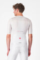 CASTELLI Cycling short sleeve jersey - AERO RACE 8S - white