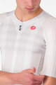 CASTELLI Cycling short sleeve jersey - AERO RACE 8S - white
