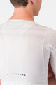 CASTELLI Cycling short sleeve jersey - AERO RACE 8S - white