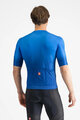 CASTELLI Cycling short sleeve jersey - UPF - blue