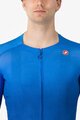 CASTELLI Cycling short sleeve jersey - UPF - blue