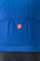 CASTELLI Cycling short sleeve jersey - UPF - blue