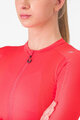 CASTELLI Cycling summer long sleeve jersey - ESPRESSO - red