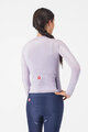 CASTELLI Cycling summer long sleeve jersey - ESPRESSO - purple