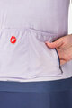 CASTELLI Cycling summer long sleeve jersey - ESPRESSO - purple