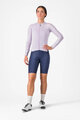 CASTELLI Cycling summer long sleeve jersey - ESPRESSO - purple