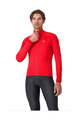 CASTELLI Cycling thermal jacket - COMPETIZIONE - red