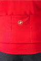 CASTELLI Cycling thermal jacket - COMPETIZIONE - red