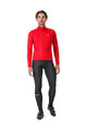 CASTELLI Cycling thermal jacket - COMPETIZIONE - red