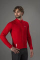 CASTELLI Cycling thermal jacket - COMPETIZIONE - red