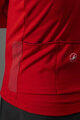 CASTELLI Cycling thermal jacket - COMPETIZIONE - red