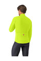CASTELLI Cycling thermal jacket - COMPETIZIONE - green/yellow