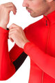 CASTELLI Cycling thermal jacket - ENTRATA 2 - red