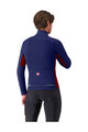 CASTELLI Cycling thermal jacket - ENTRATA 2 - blue