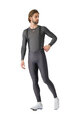 CASTELLI Cycling long sleeve t-shirt - MEDIO BASE LAYER LS - grey