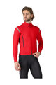 CASTELLI Cycling thermal jacket - PERFETTO ROS 3 - red