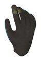 IXS Cycling long-finger gloves - CARVE - turquoise