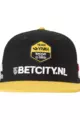AGU Cycling hat - PODIUM VISMA | LEASE A BIKE 2024 - yellow/black