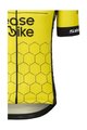 AGU Cycling short sleeve jersey - REPLICA VISMA | LEASE A BIKE 2024 - yellow/black