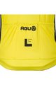 AGU Cycling short sleeve jersey - REPLICA VISMA | LEASE A BIKE 2024 - yellow/black