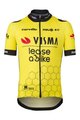 AGU Cycling short sleeve jersey - REPLICA VISMA | LEASE A BIKE K 2024 - yellow/black