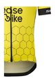 AGU Cycling short sleeve jersey - REPLICA VISMA | LEASE A BIKE K 2024 - yellow/black