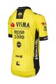 AGU Cycling short sleeve jersey - REPLICA VISMA | LEASE A BIKE K 2024 - yellow/black