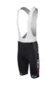 AGU Cycling bib shorts - REPLICA VISMA | LEASE A BIKE 2024 - black/white