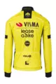 AGU Cycling thermal jacket - REPLICA VISMA | LEASE A BIKE 2024 - yellow/black
