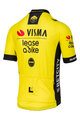 RAPIDGEAR Cycling short sleeve jersey - REPLICA VISMA 2025 - yellow