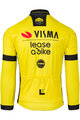 RAPIDGEAR Cycling summer long sleeve jersey - REPLICA VISMA 2025 - yellow