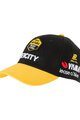 RAPIDGEAR Cycling hat - VISMA PODIUM CAP 2025 - black/yellow