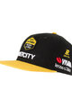 RAPIDGEAR Cycling hat - VISMA PODIUM FLAT CAP 2025 - black/yellow