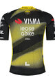 RAPIDGEAR Cycling short sleeve jersey - VISMA TDF25 REPLICA JERSEY - yellow/black