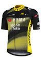 RAPIDGEAR Cycling short sleeve jersey - VISMA TDF25 REPLICA JERSEY - yellow/black