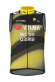 RAPIDGEAR Cycling gilet - VISMA TDF25 REPLICA WINDBODY - yellow/black