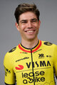 RAPIDGEAR Cycling short sleeve jersey - TEAM VISMA BELGIUM CHAMPION 2025 - yellow
