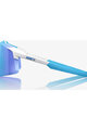 100% SPEEDLAB Cycling sunglasses - AEROCRAFT - blue/white