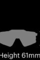 100% SPEEDLAB Cycling sunglasses - SLENDALE - grey/black