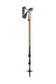 LEKI sticks - SHERPA 110-145 cm - beige/black