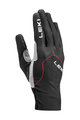 LEKI Cycling long-finger gloves - NORDIC SKIN 10.0 - red/black